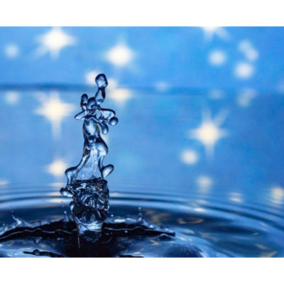 "Collision gouttes d'eau 6"