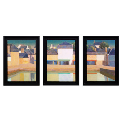 "Triptyque: La place Saint Sauveur"