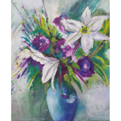 "Vase bleu"