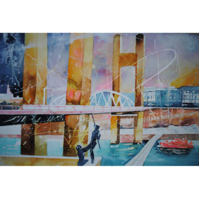 "Brest, le pont de recouvrance"