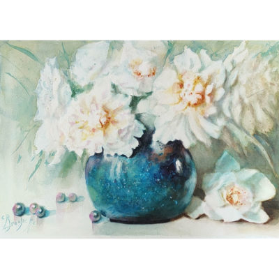 "Le vase bleu"