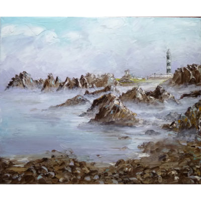 "Brume sur les rochers d'Ouessant"