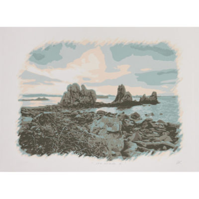 «Côte rocheuse II" n°2/15