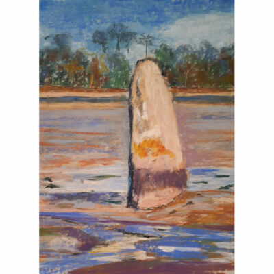 "Le menhir de Penglaouic à Pont L'abbé"