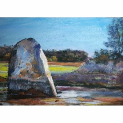 "Le menhir de Penglaouic à Pont L'abbé 2"