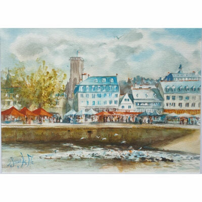 "Lannion, marché aux Quay d'Aiguillon"