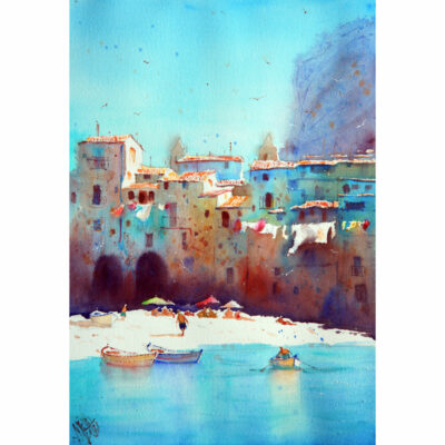 "Le rameur, Cefalù"