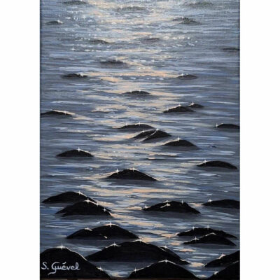 "Scintillant coucher de soleil"