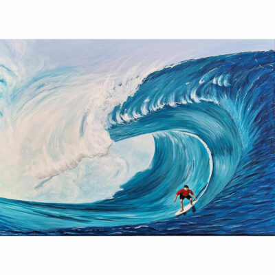 "Teahupoo, vague mythique de Tahiti"