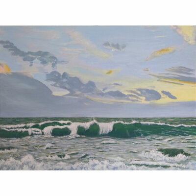 "Vague en baie du Finistère"