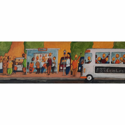 "L'arrêt de bus"
