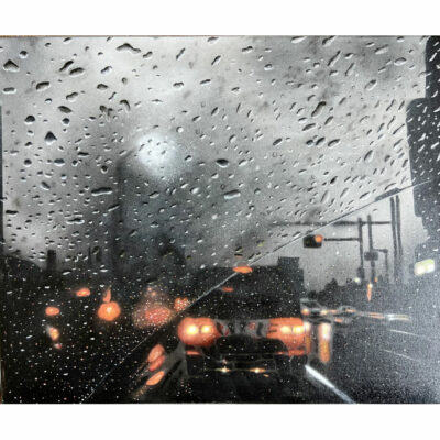"Trafic sous la pluie"