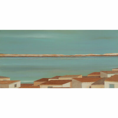 "Village ocre et terre n°7"