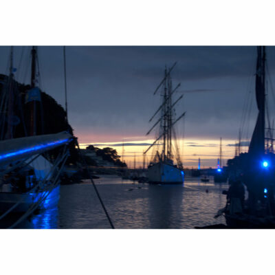 "A l'étrave 1, Marité, port Rhu, Douarnenez"