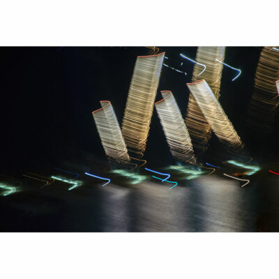 "Impression de voiles au loin, Brest"