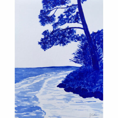 "Bleu outremer: Au bout du Cap Coz"