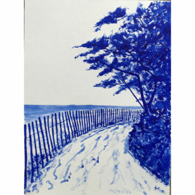"Bleu outremer: Beg Meil #2"