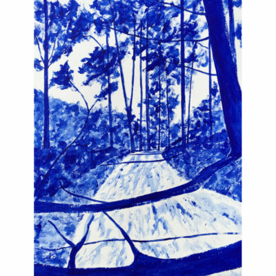 "Bleu outremer: Le bois du Hénan"