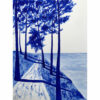 "Bleu outremer: Le sentier côtier #3"