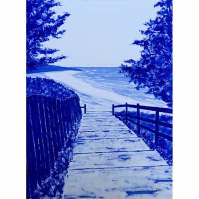 "Bleu outremer: Plage de Kermyl - Beg Meil"