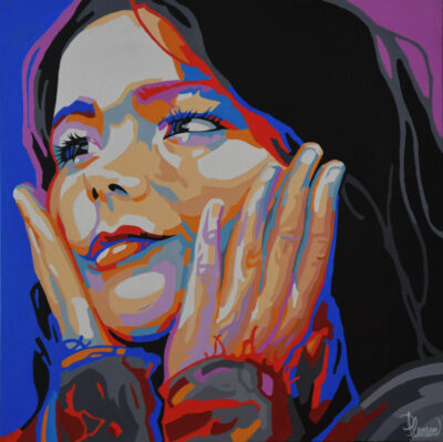 "Portraits d'icônes: Björk, praying heart"