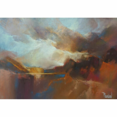 "Paysages: Fall lake"