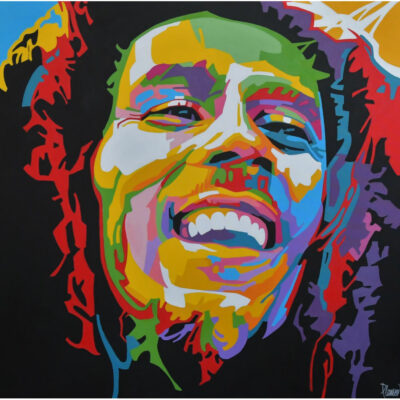 "Portraits d'icônes: Bob Marley, reggae king"