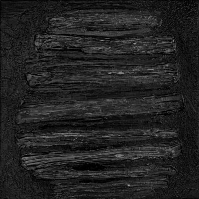 "Black Lava Abstract n° 2420"