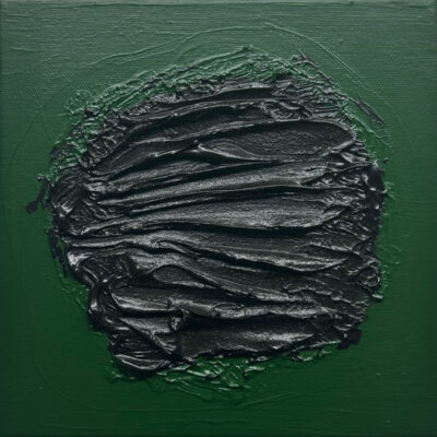 "Black Lava Abstract n° 2406"