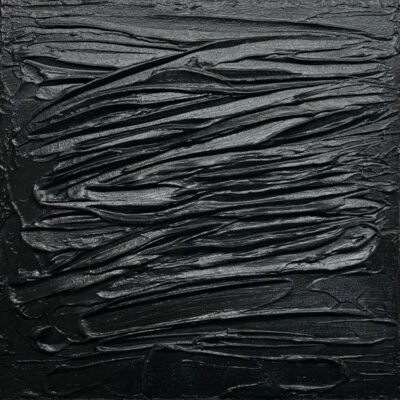 "Black Lava Abstract n°  2419"