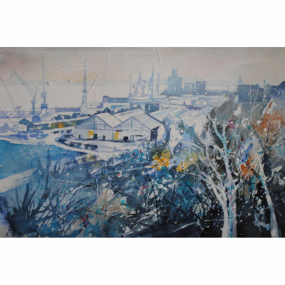 "Brest, le Port depuis St Marc"