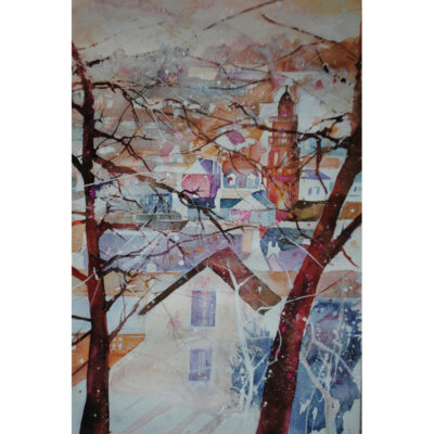 " Landerneau, vue générale"