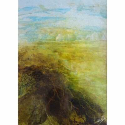 "Petit hameau devant la grève"