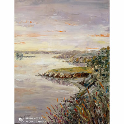 "Sérénité sur le chemin côtier"