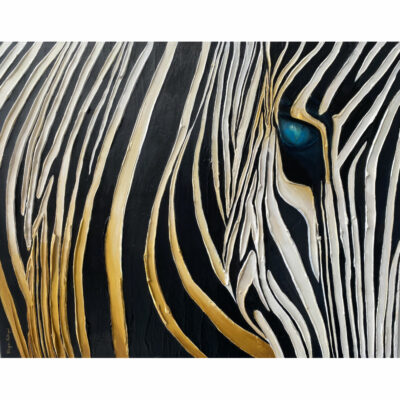 "A: Zebra Africa ocre structuré"