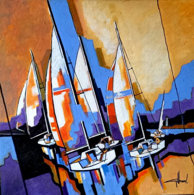 "Régate en mer d'Iroise"