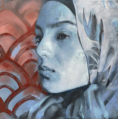 "Femme au foulard"