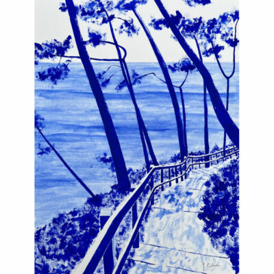 "Bleu outremer: Morgat"