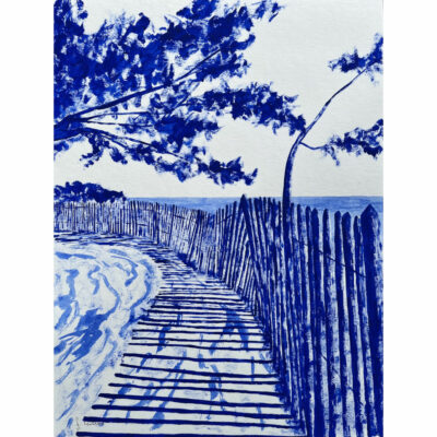 "Bleu outremer: Beg Meil#4"