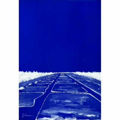 "Bleu outremer: Ile de Ré – Marais salants"