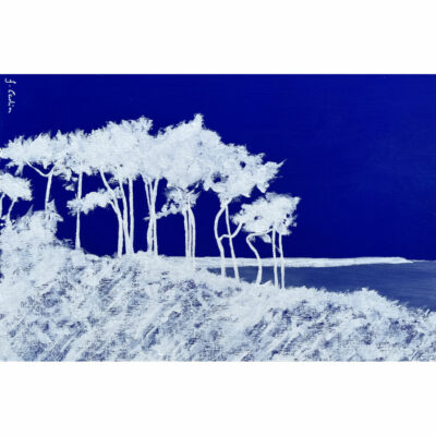 "Bleu outremer: Roche nue"
