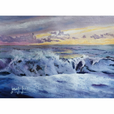"Coucher de soleil à Benodet"