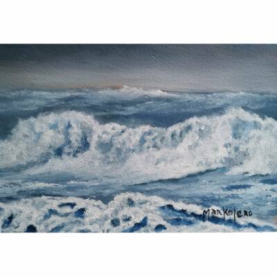"Fin de journée sur la mer d Iroise"