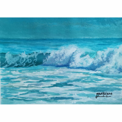 "Vague en mer d Iroise"