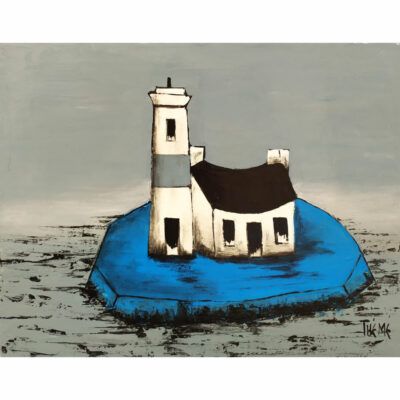 "Le phare sur son rocher G"