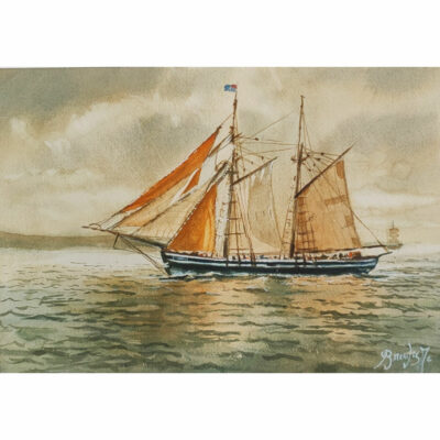 "Etoile de France, goélette à humiers 1938"