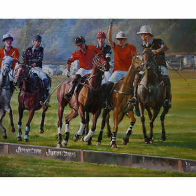 "Chevaux: Polo scene"