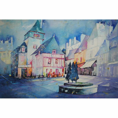 "Quimper Place Terre au Duc"