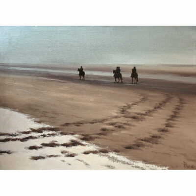 "Chevaux: Touquet sous la neige"