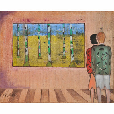 "Deux femmes à l’expo"